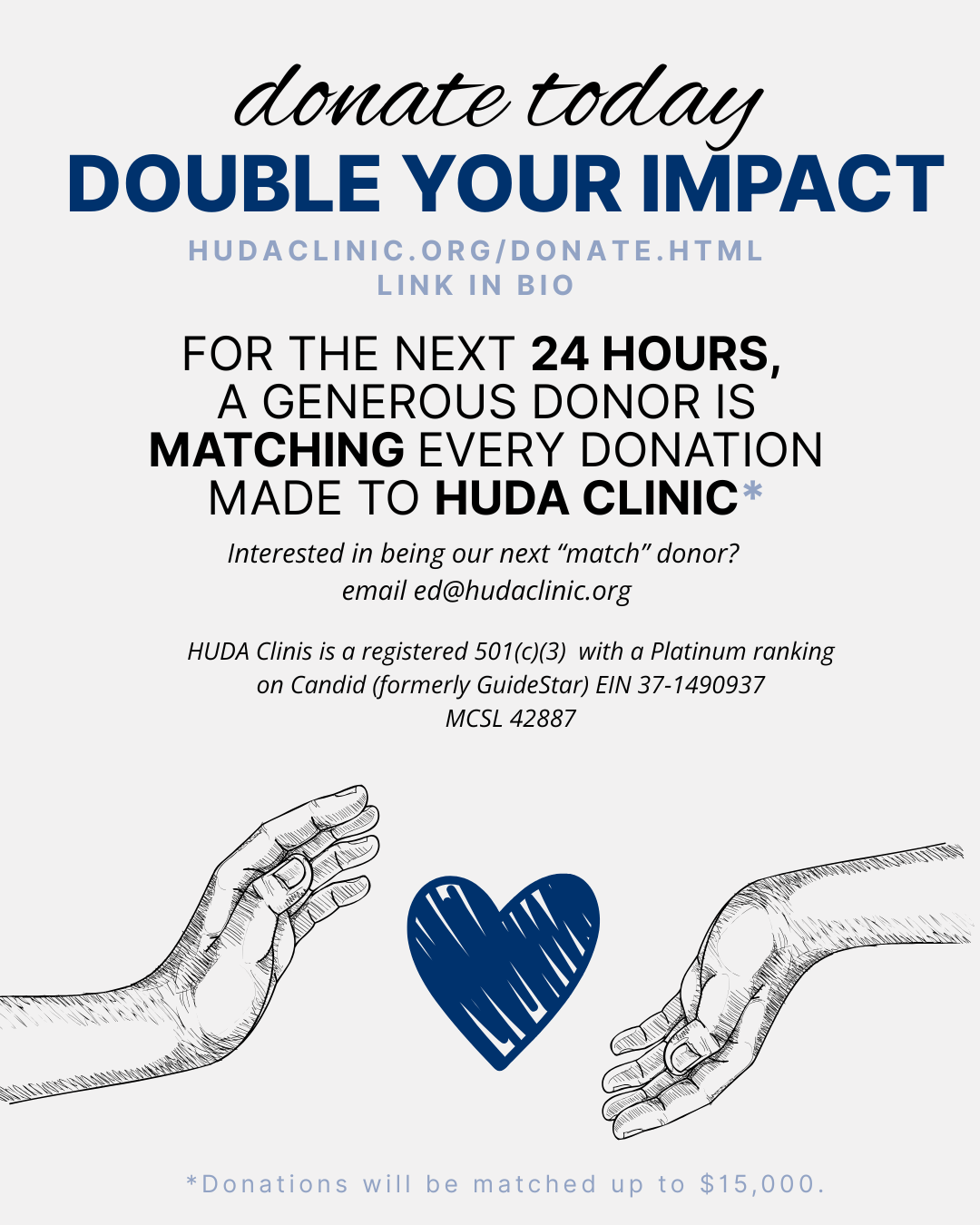 Free Clinic Detroit: Community Heath Center - No Insurance | HUDA Clinic - Blue%20and%20Gray%20Illustrated%20Charity%20Instagram%20Post%20%281%29